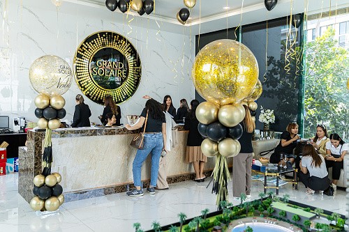 Grand Solaire Noble pre-sale opening ceremony