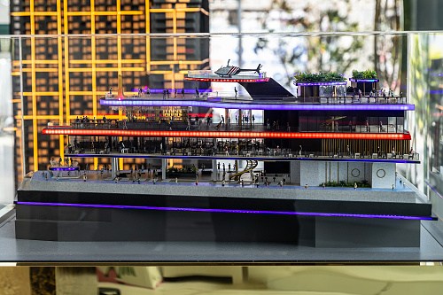 Grand Solaire Noble - showroom - 3D model